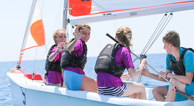 dinghy sailing