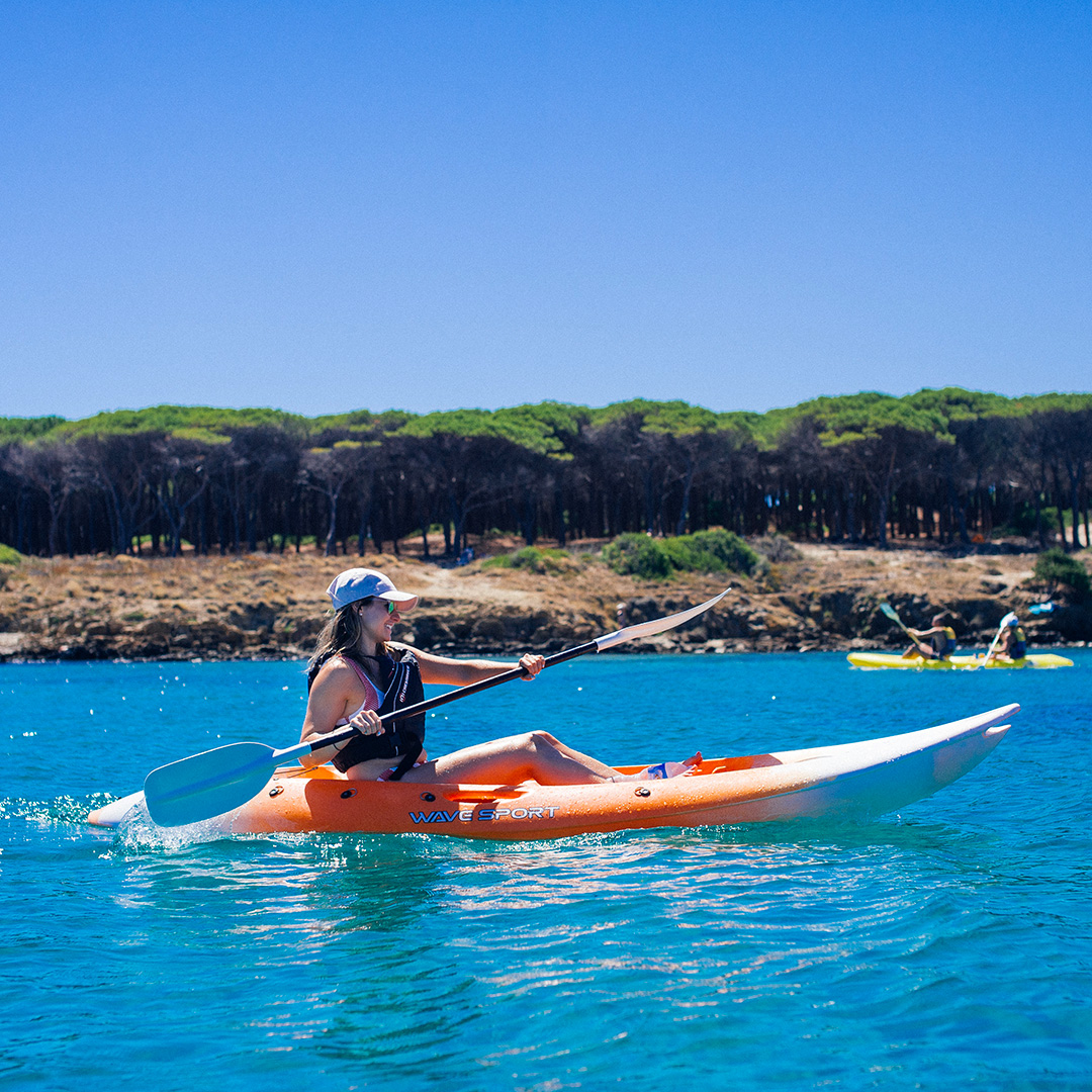 kayaking in Sardinia