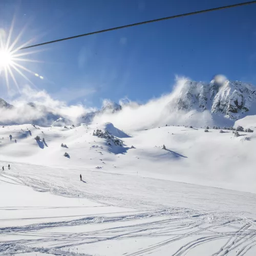 Andorra ski slopes
