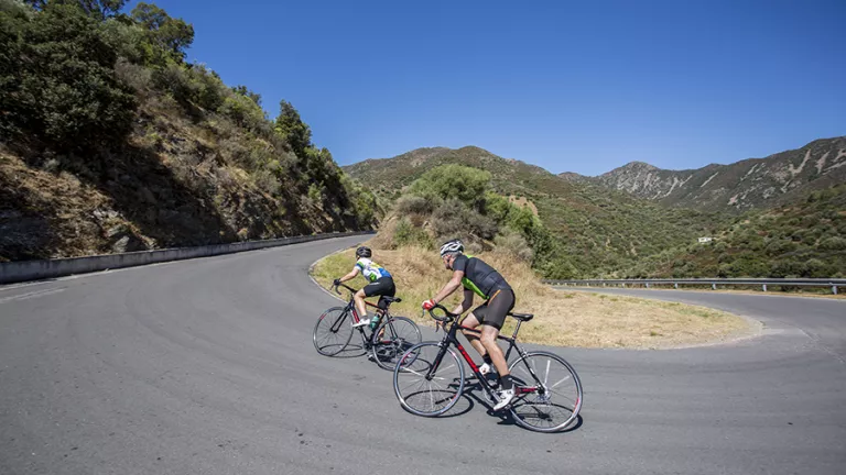 The road cycling's pretty good too