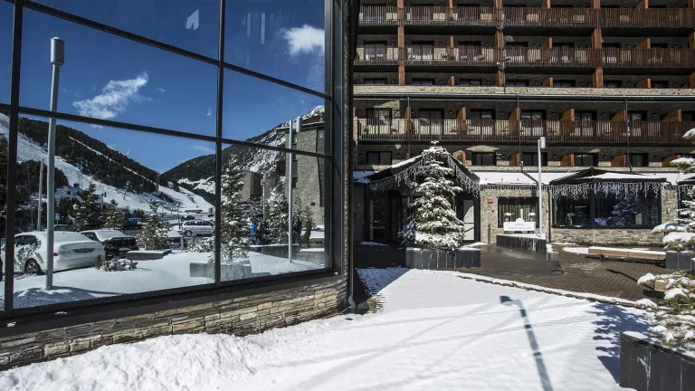 The hotel exterior