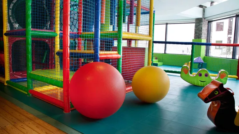 Fantastic facilities in the children's playroom