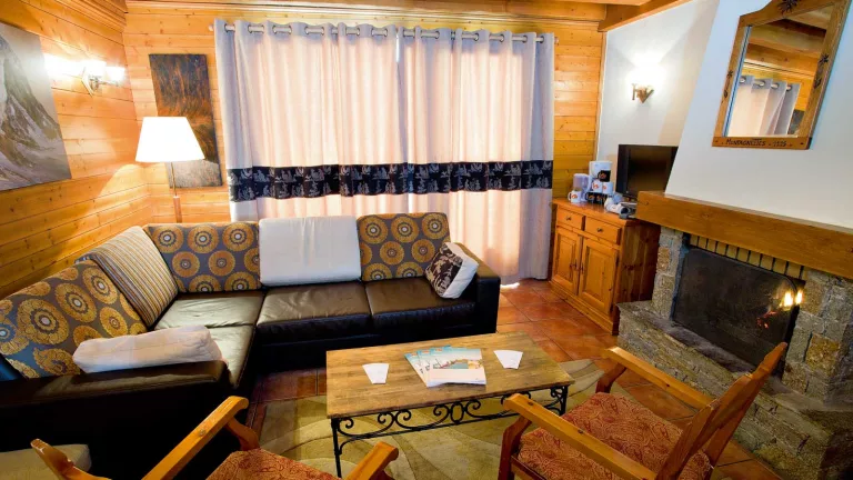 The cosy lounge