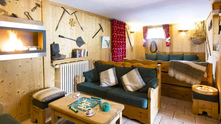 The cosy snug area