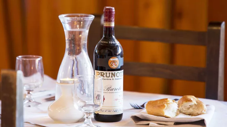 Wine is available to purchase from the bar