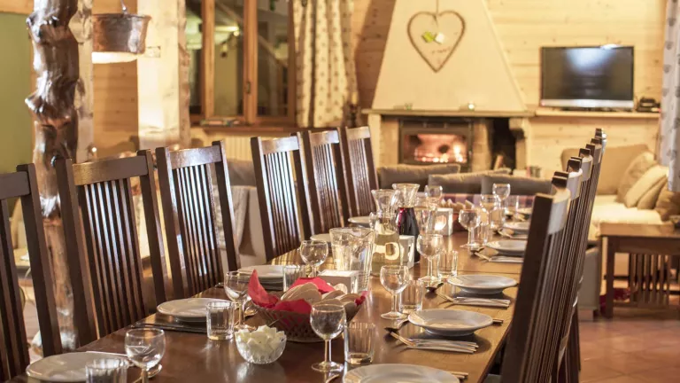 Lounge and dining area