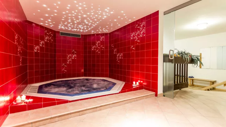 The large hot tub