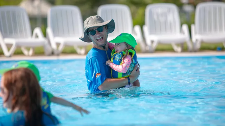 the kids' pool
