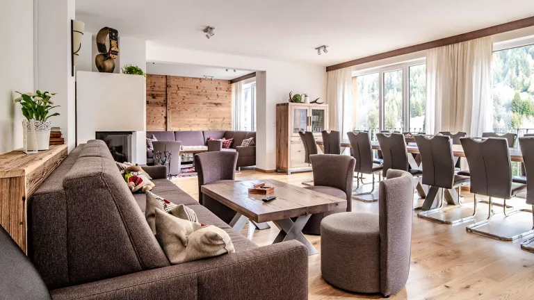 The stylish lounge/diner