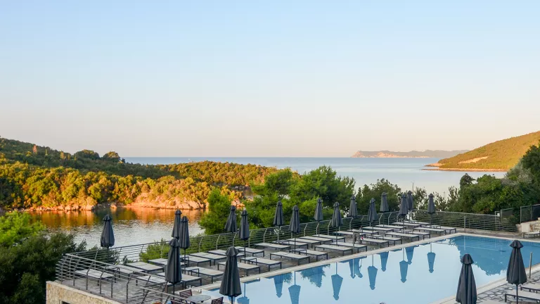 pool with a view