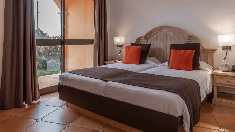 A typical double room