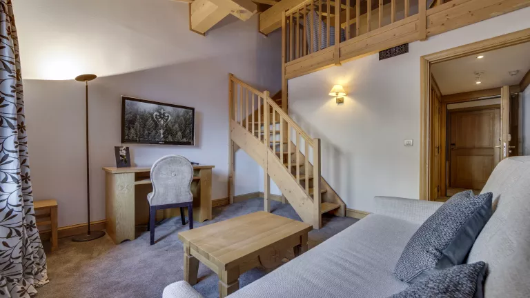 View of mezzanine level at Hotel & Spa Le Savoie