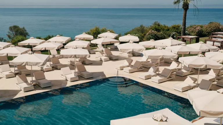 Outdoor pool at Neilson x Mangia's Torre del Barone Resort