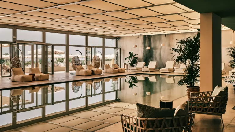 Indoor pool at Neilson x Mangia's Torre del Barone