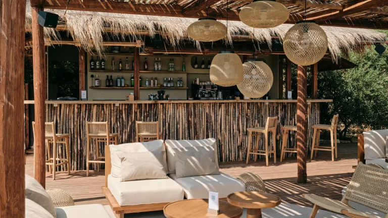 Calm Beach Club bar at Neilson x Mangia's Torre del Barone