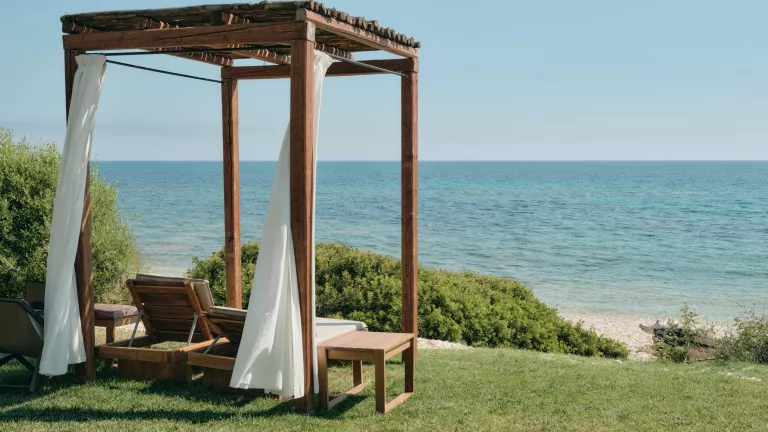 Beach cabana at Neilson x Mangia's Torre del Barone