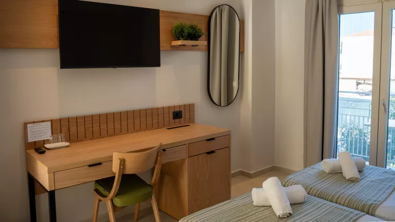 Twin or double room at Cosmos Beach Club