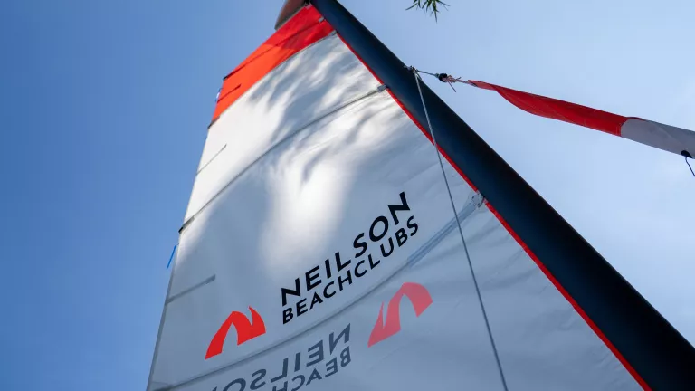 Catamaran sail at Neilson x Cook's Club Adakoy