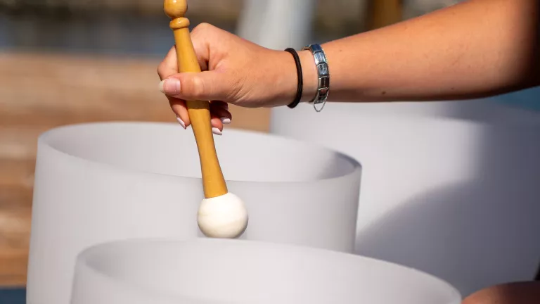 Sound baths at Neilson x Mangia's Torre del Barone