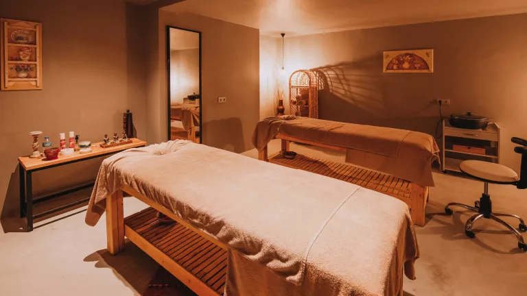 Wellness area with treatment rooms at Neilson x Cook's Club Adakoy