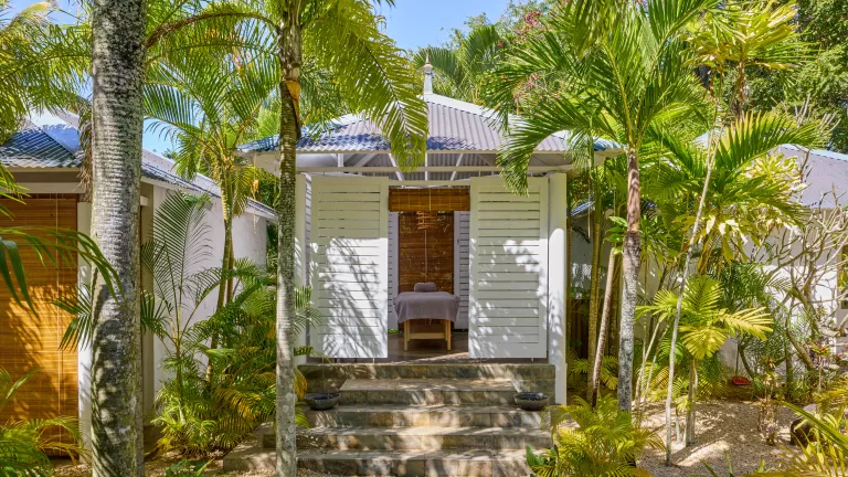 Spa POZ Garden treatment room at Neilson x The Ravenala Attitude
