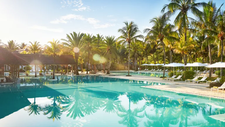Outdoor pool at Neilson x The Ravenala Attitude
