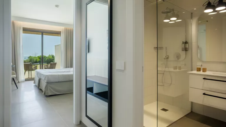 A typical bedroom at Neilson x Mangia's Torre del Barone