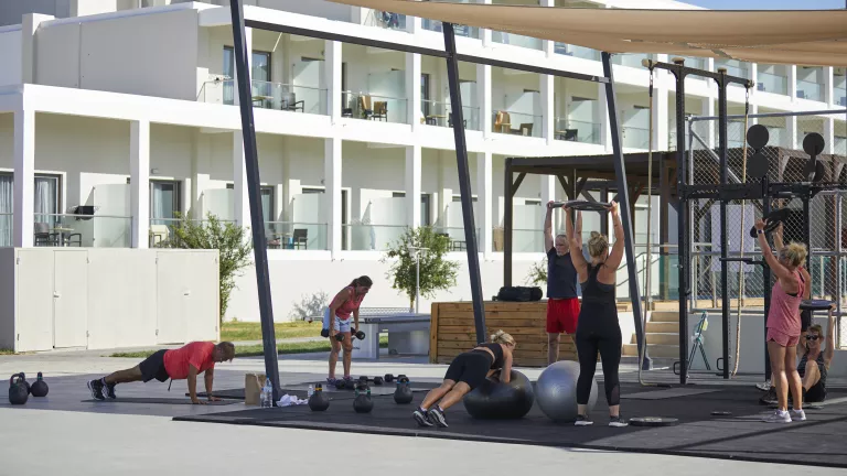 Levante Beach Club workout of the day