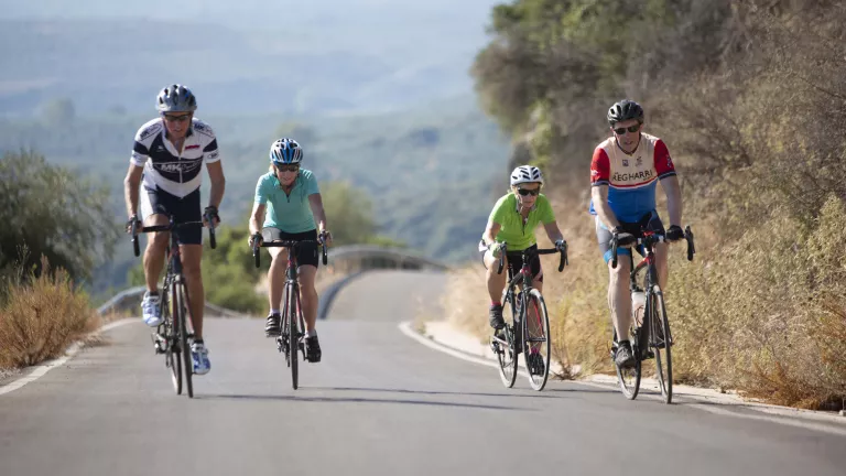 Road cycling at Messini Beach Club