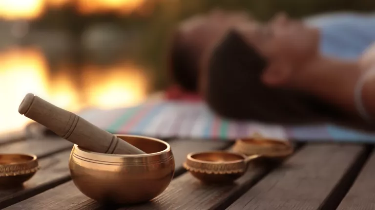 Sound baths at Neilson x The Ravenala Attitude