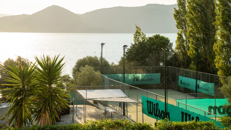 tennis courts
