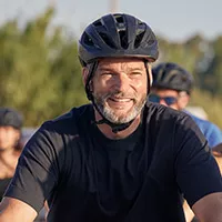 fred on bike