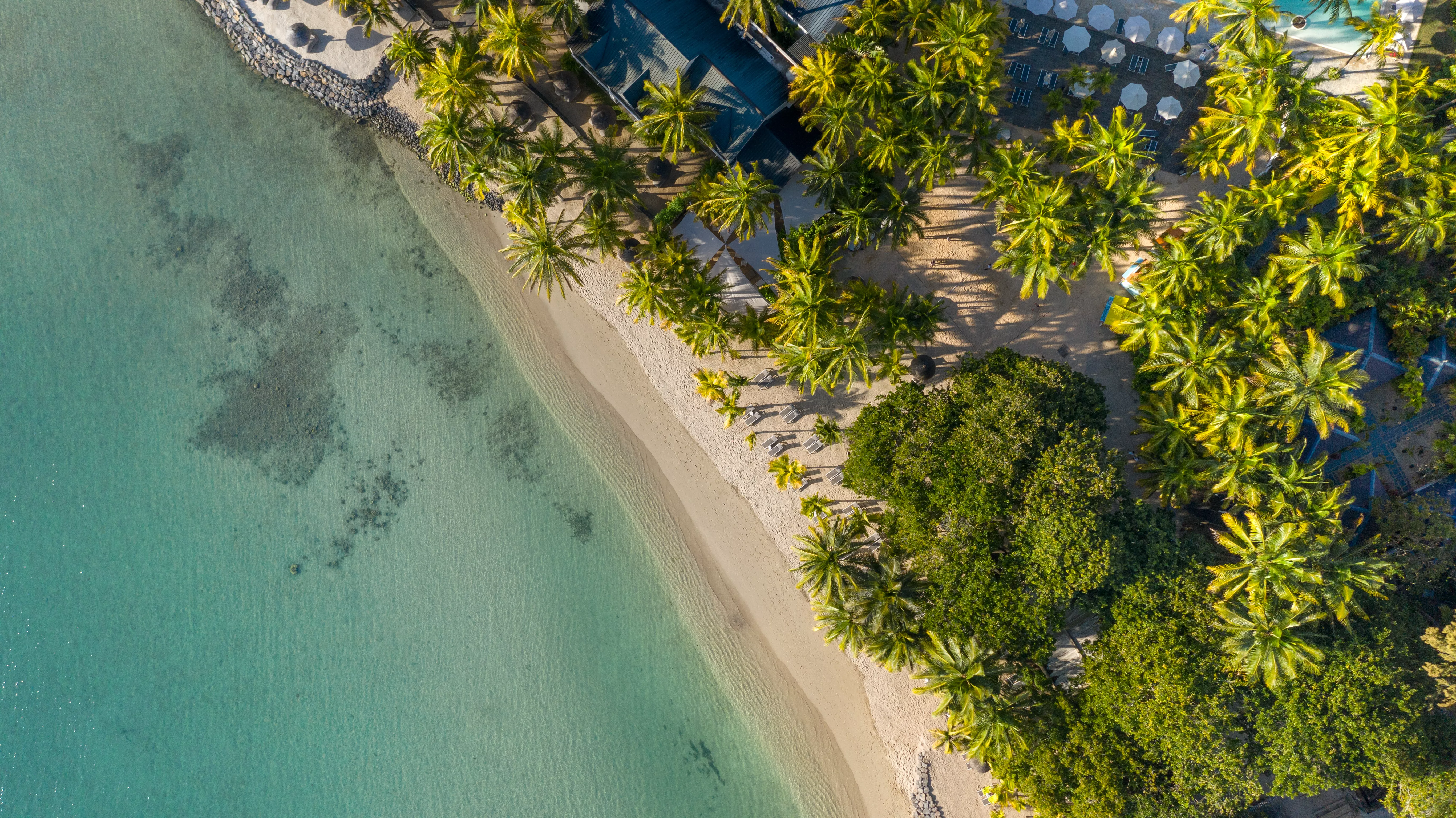 Mauritius coastline