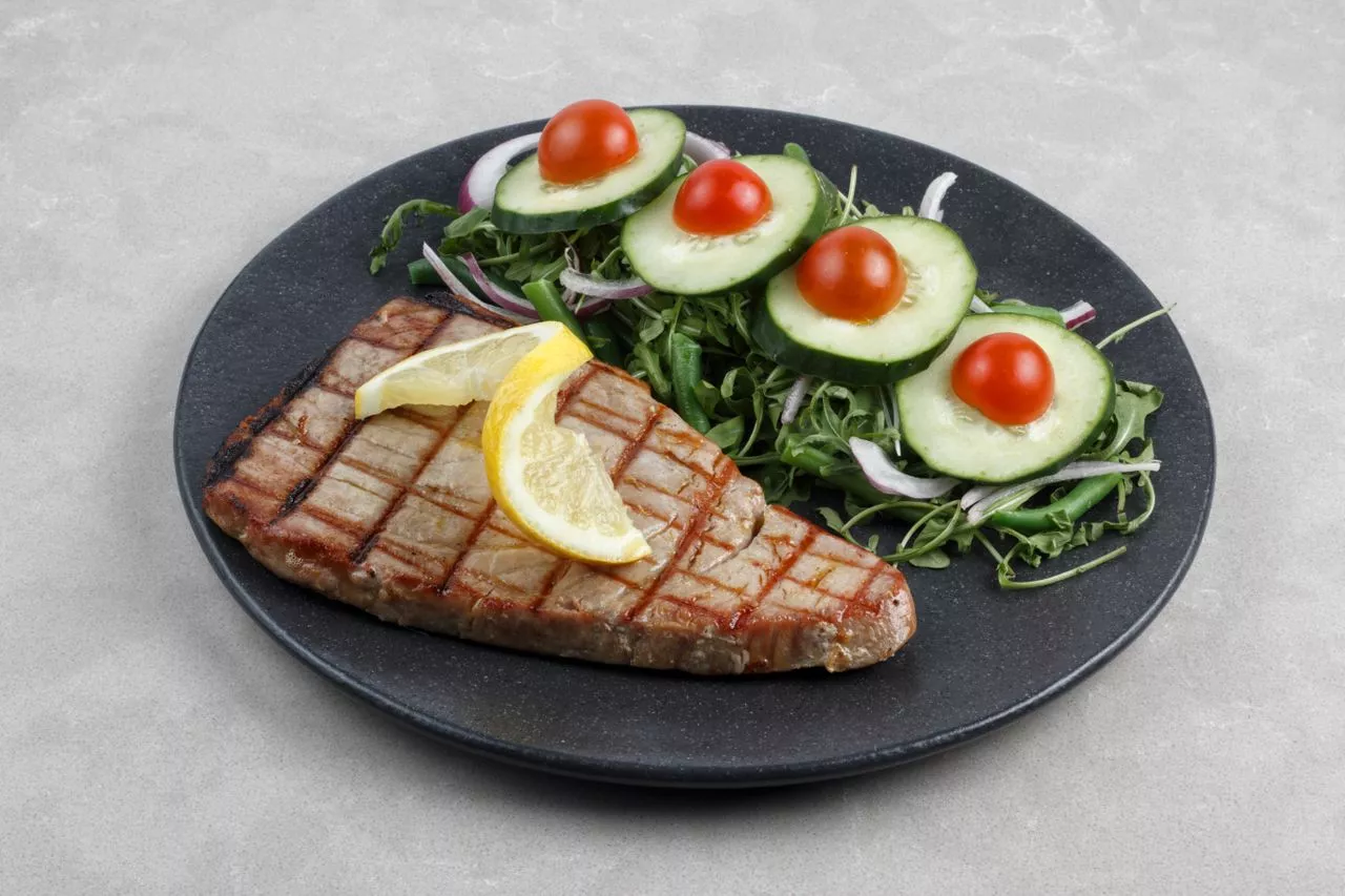 Grilled swordfish
