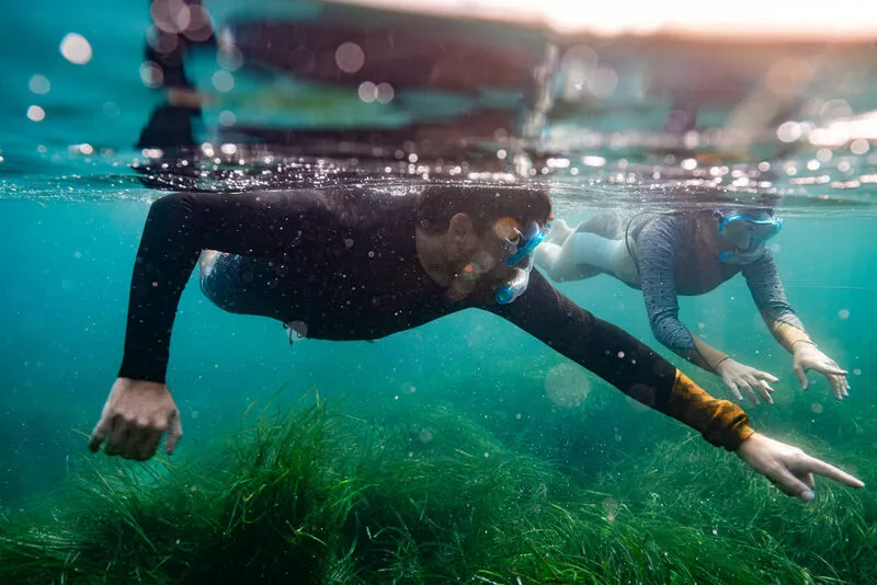 Snorkelling, Sicily