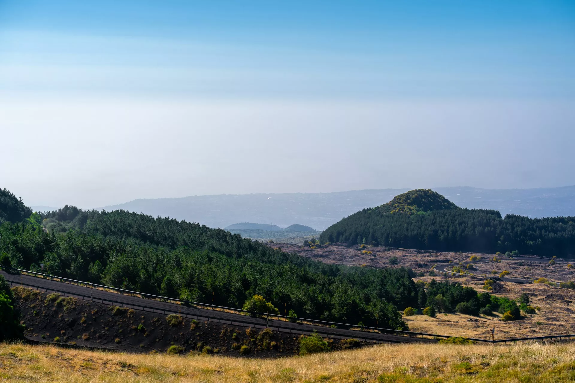 cycling route mount etna, sicily