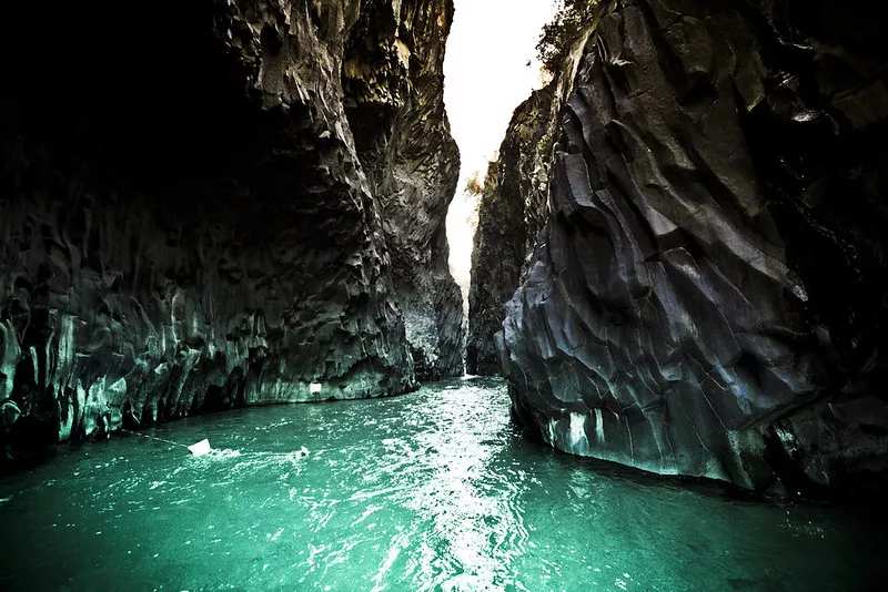 Alcantara Gorges Sicily
