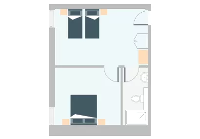 Family room - no balcony