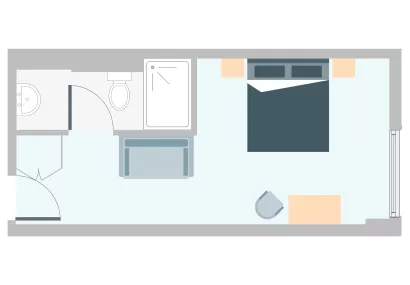 Double or twin room - no balcony