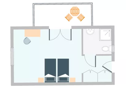 TWIN ROOM