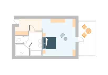 Executive Seafront Adult Suite