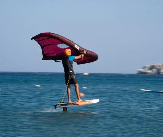 Wing foiling