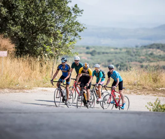 Cycle routes at Messini Beach Club.