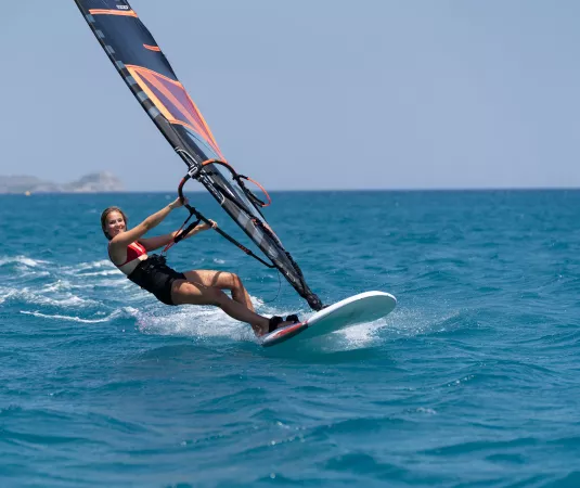 windsurfing