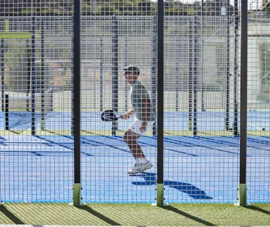 Padel courts at Neilson