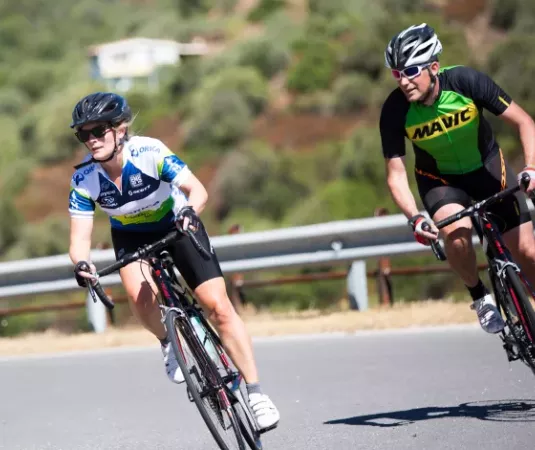 road cycling with neilson