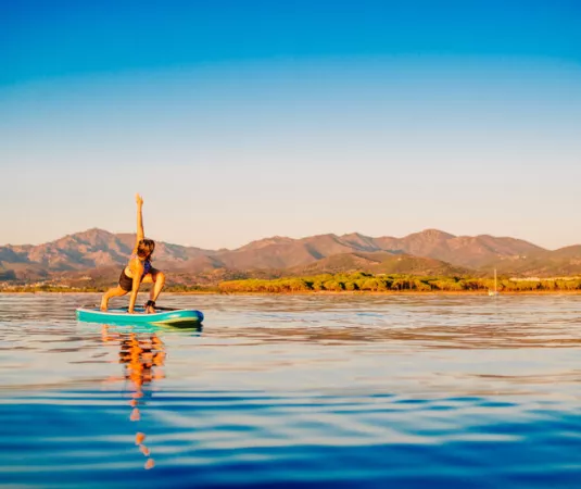 SUP in Sardina.