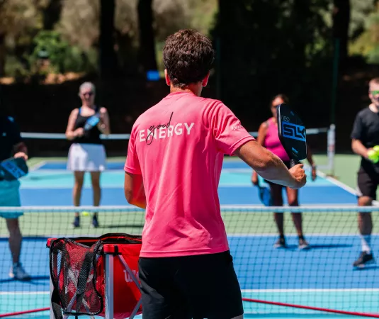 Pickleball at Neilson's Mangia Torre del barone beach club