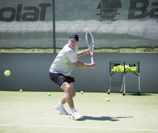Mark Petchy tennis