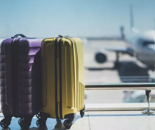 Airport baggage.